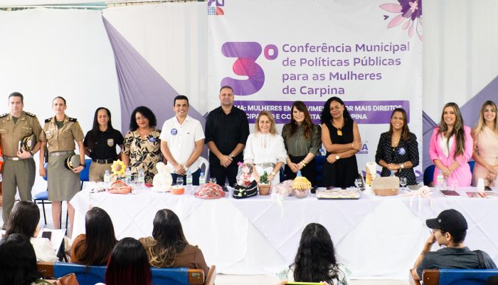 Carpina realiza conferência de Políticas Públicas para Mulheres
