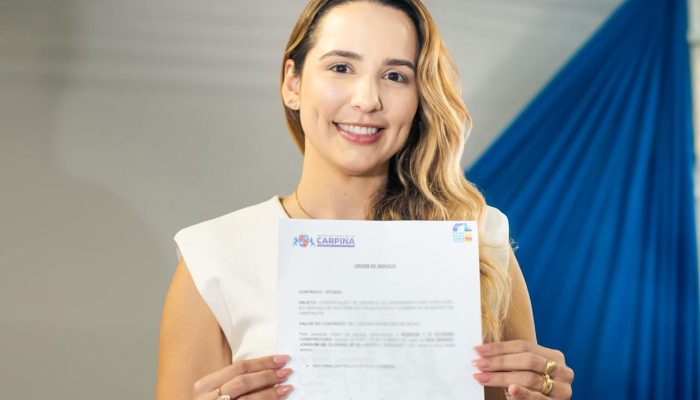 Praça dos Ambulantes, UPA 24h, Polo Gastronômico e mais: Prefeitura de Carpina assina Ordens de Serviço e Licitação para grandes obras