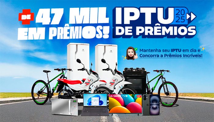 IPTU Premiado: Prefeitura de Carpina sorteia mais de R$ 47 mil em prêmios para contribuintes com pagamento em dia