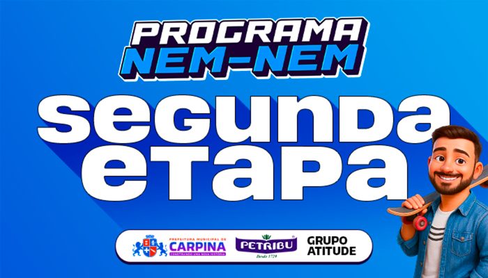 Rodas de Conversas do Programa Nem Nem da Prefeitura de Carpina iniciam em dezembro 