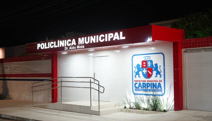 Prefeitura de Carpina inaugura policlínica Dr. Aldo Mota com mais de 20 especialidades e serviços