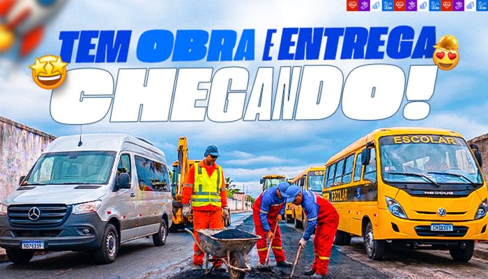 Prefeitura de Carpina anuncia aproximadamente R$ 11 milhões em investimentos com novas ordens de serviço, início de pavimentação asfáltica e entrega de veículos