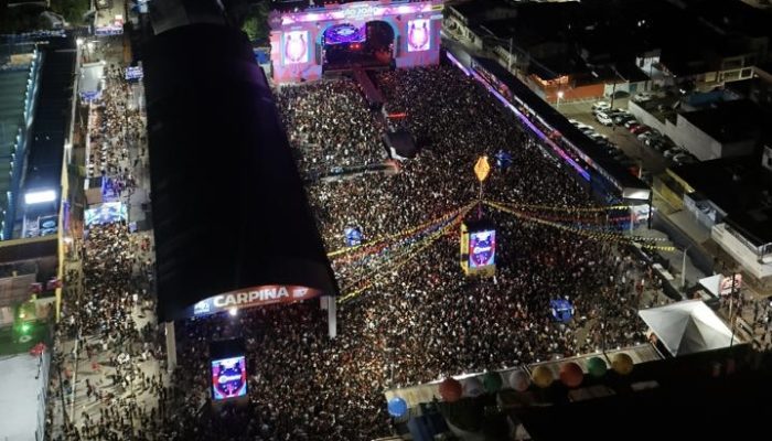 Recorde de público marca terceira noite do Carpina São João Arretado 2026