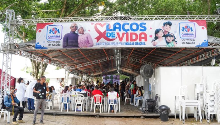 Prefeitura de Carpina inicia ação “Laços de Vida” com atendimentos de saúde e cidadania a população
