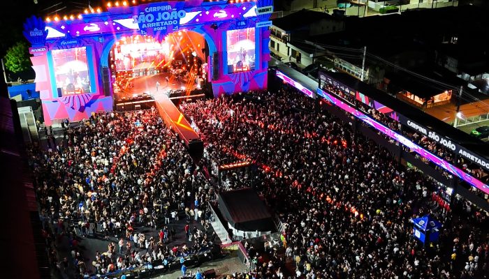 Carpina abre programação do Polo Principal do São João Arretado 2026 com grande público