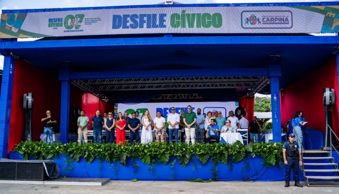 Carpina encerra Semana da Pátria com Desfile Cívico e celebração da Independência