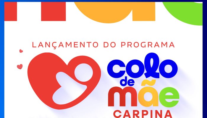 Prefeitura de Carpina lança Programa Colo de Mãe para fortalecer cuidado materno-infantil